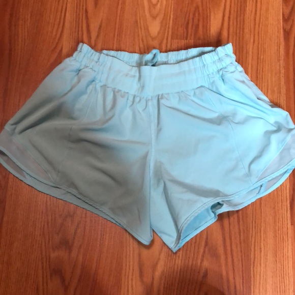 Lululemon Light Blue Shorts 